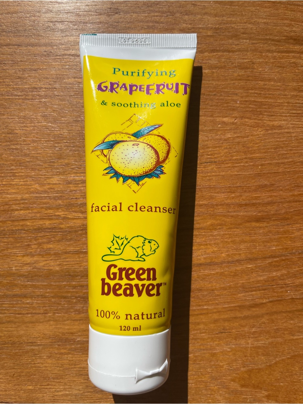 GREEN BEAVER Grapefruit Facial Cleanser NEW